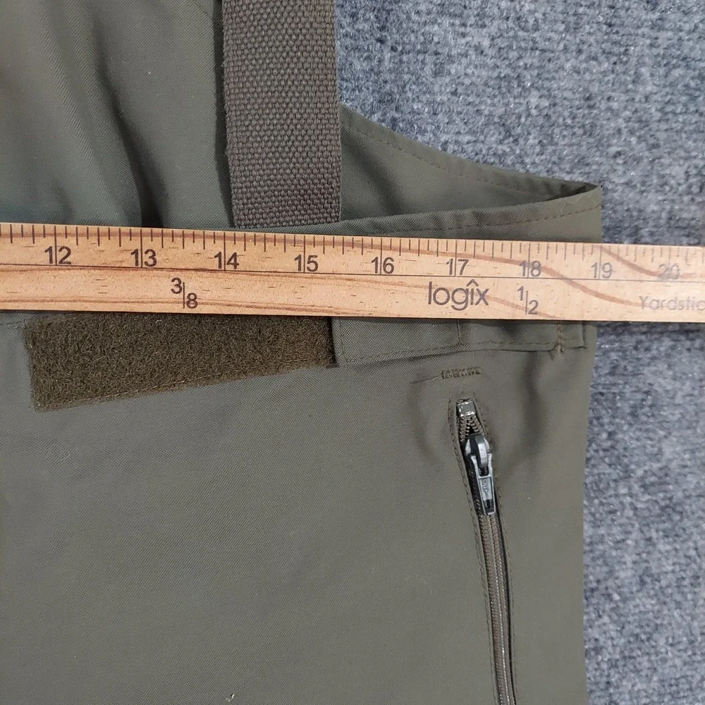 Vintage Gore-Tex Pants Mens 38x28 Green Rain‎ Bib Waterproof Military 1989